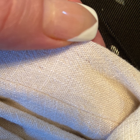 Bar III - High Rise I Linen I Cream I Trouser I Pants I Size: 8 - Picture 13 of 13